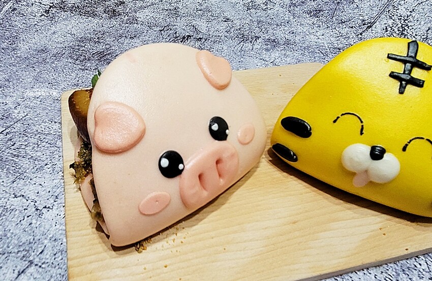 想吃先預訂、現場買不到！！2022虎年造型刈包來囉！加碼虎咬豬，財運福氣通通來（自用送禮兩相宜）