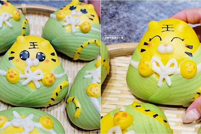 農曆閏月吃豬腳！！豬腳麵線造型饅頭超吸睛，油油亮亮超誘人，素食也能輕鬆吃！！