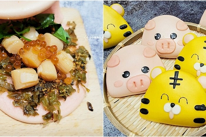 農曆閏月吃豬腳！！豬腳麵線造型饅頭超吸睛，油油亮亮超誘人，素食也能輕鬆吃！！