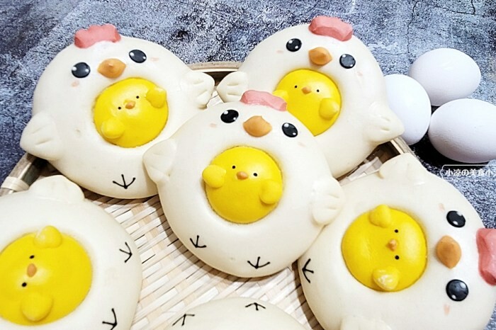 農曆閏月吃豬腳！！豬腳麵線造型饅頭超吸睛，油油亮亮超誘人，素食也能輕鬆吃！！