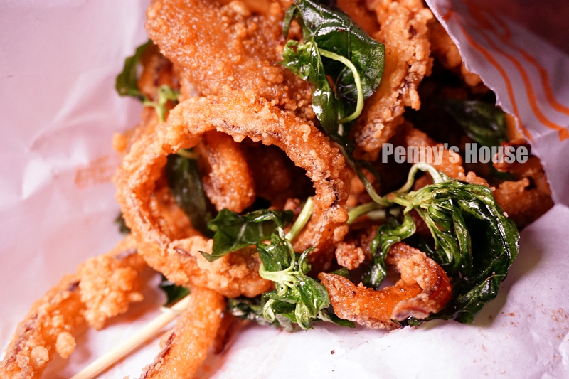 竹北宵夜 - 烤第一 燒烤/炸物攤，太便宜45元的炸雞排！首推蘿蔔糕和烤糯米腸超好吃～～自強南路宵夜（菜單）