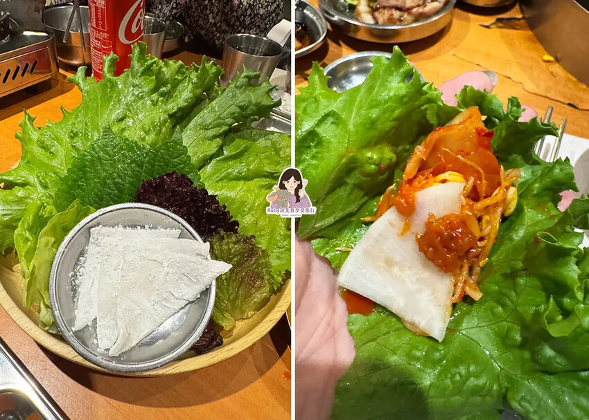 【台北韓式餐廳】娘子韓食市民店-桌邊專人服務烤肉，提供韓式小