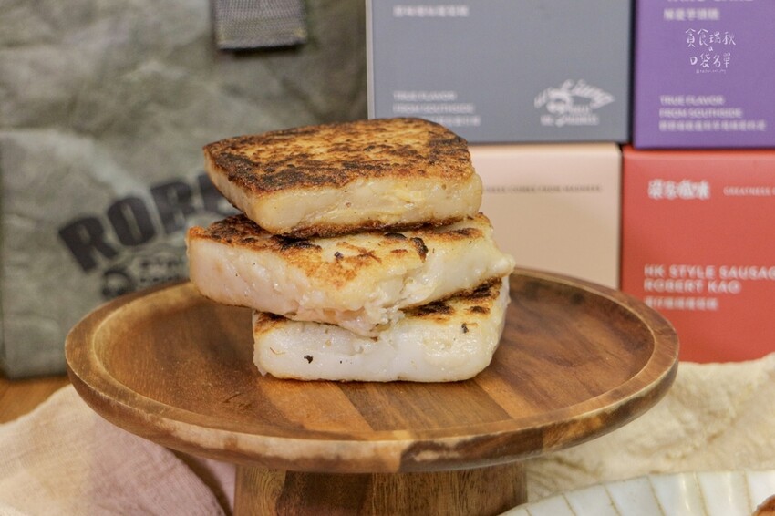 宅配美食|接單現做、手工製作蘿蔔糕!每口都能吃到蘿蔔絲,真材