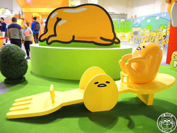 2015蛋黃哥懶得展：期間限定【104.12/18-105.3/6台北･蛋黃哥懶得展 完整揭密大公開】文末抽獎活動