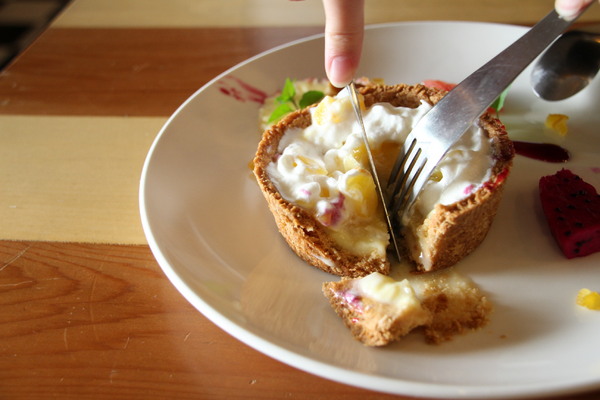 Dacci 打趣法式廚房：【台南】Dacci打趣法式廚房，絕美法式早午餐！硬脆鹹派＆甜點塔都好吃！