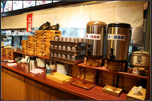 【台北食記】大安旗艦店‧米澤製麵烏龍麵 天婦羅炸物