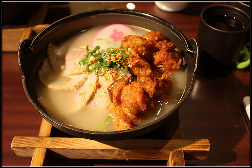 【台北食記】大安旗艦店‧米澤製麵烏龍麵 天婦羅炸物