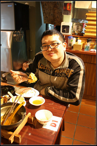 【台北食記】大安旗艦店‧米澤製麵烏龍麵 天婦羅炸物