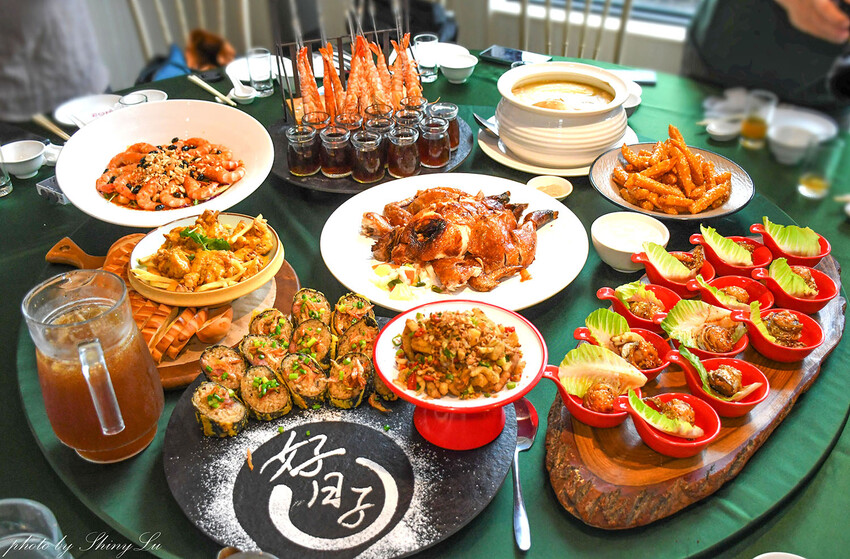 在地經營超過十年的林口台菜餐廳，京醬肉絲夾燒餅、拔絲地瓜一定要點