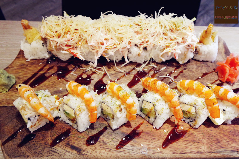 FoOd台北【CA rolls’ 新美日式料理】網美打卡店,精緻的像藝術品的壽司,想吃創意料理這邊請