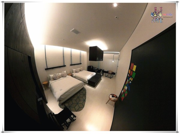 老爺行旅,台南住宿,黑板,虹牌油漆主題房,虹牌油漆,台南旅遊