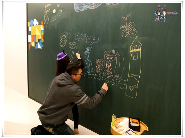 老爺行旅,台南住宿,黑板,虹牌油漆主題房,虹牌油漆,台南旅遊