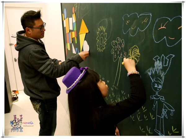 老爺行旅,台南住宿,黑板,虹牌油漆主題房,虹牌油漆,台南旅遊