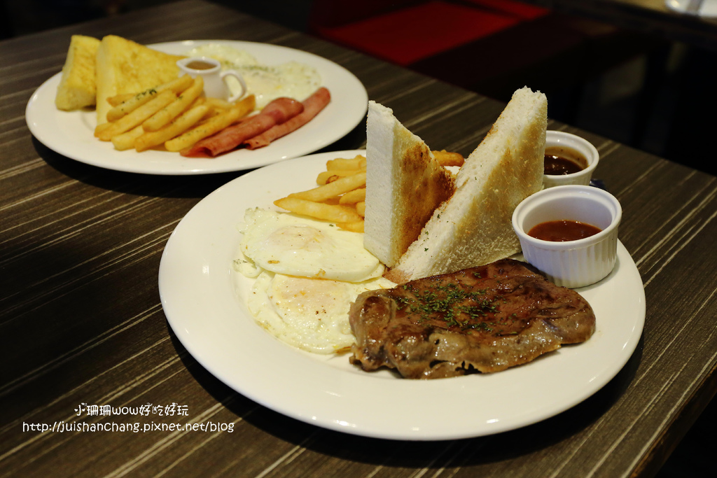 【食║中永和】塊燒牛排屋早午餐～新開店！早上就吃牛排這樣對嗎...？！　