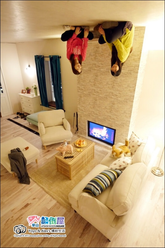 【台北 展覽】反轉世界華山顛倒屋 ~ 一起進入電影全面啟動、顛倒世界般的超現實顛倒世界 反轉世界超有趣!!! / 華山1914文創園區森林劇場 / 捷運忠孝新生