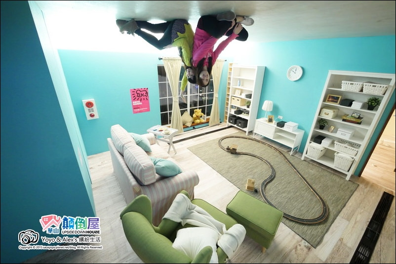 【台北 展覽】反轉世界華山顛倒屋 ~ 一起進入電影全面啟動、顛倒世界般的超現實顛倒世界 反轉世界超有趣!!! / 華山1914文創園區森林劇場 / 捷運忠孝新生