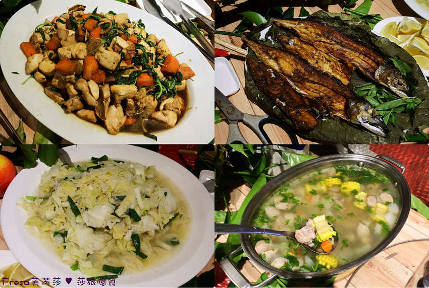 屏東童玩王國安坡部落.排灣族道地阿拜小米風味餐. 大自然森林教室DIY竹火祈福.DIY初魯克麻糬好有趣- Fresa芙芮莎♥莎旅憶食