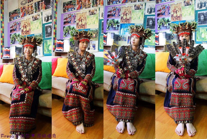 屏東童玩王國安坡部落.排灣族道地阿拜小米風味餐. 大自然森林教室DIY竹火祈福.DIY初魯克麻糬好有趣- Fresa芙芮莎♥莎旅憶食