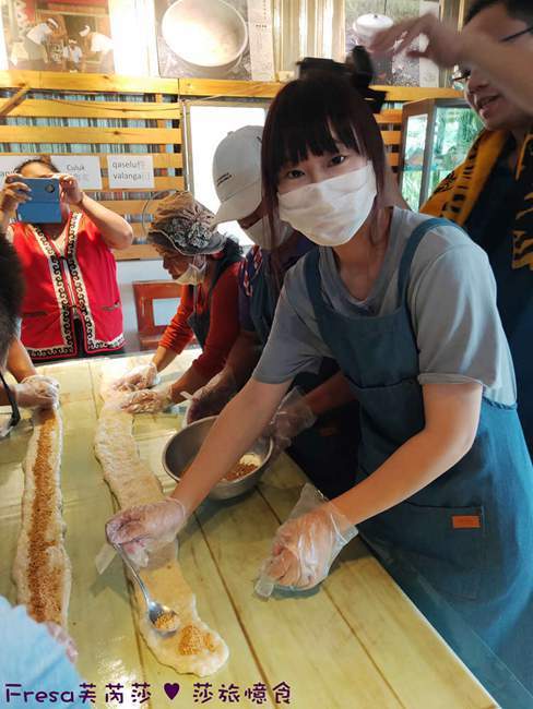 屏東童玩王國安坡部落.排灣族道地阿拜小米風味餐. 大自然森林教室DIY竹火祈福.DIY初魯克麻糬好有趣- Fresa芙芮莎♥莎旅憶食