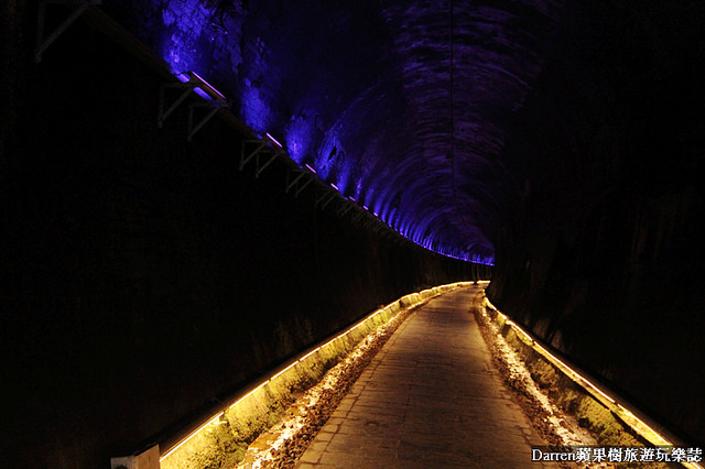 『苗栗旅遊景點』功維敘隧道★百年鐵道城牆隧道重現變身夢幻七彩隧道景點/貓貍山公園天熱消暑順遊好去處