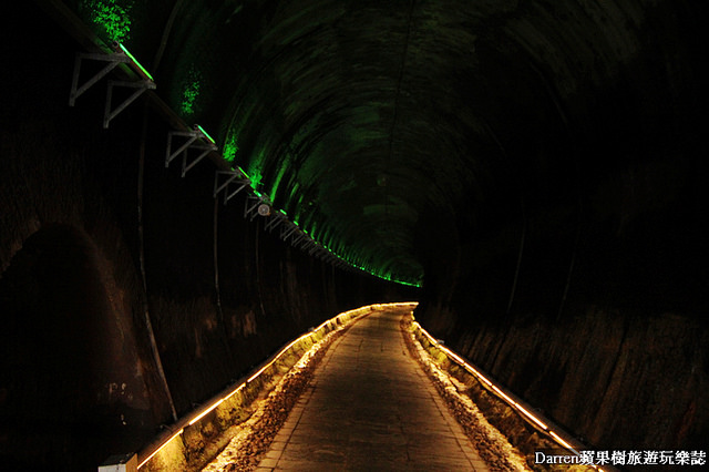 『苗栗旅遊景點』功維敘隧道★百年鐵道城牆隧道重現變身夢幻七彩隧道景點/貓貍山公園天熱消暑順遊好去處