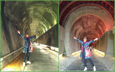 苗栗爆紅景點-再訪[功維敘隧道]七彩霓虹.美不勝收