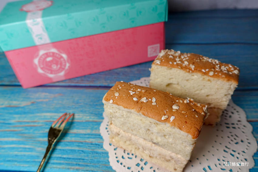 三統漢菓子 燕麥高纖奶霜蛋糕 獨特細緻奶霜搭配燕麥蛋糕 彌月試吃團購甜點推薦 - 艾莉絲愛旅行