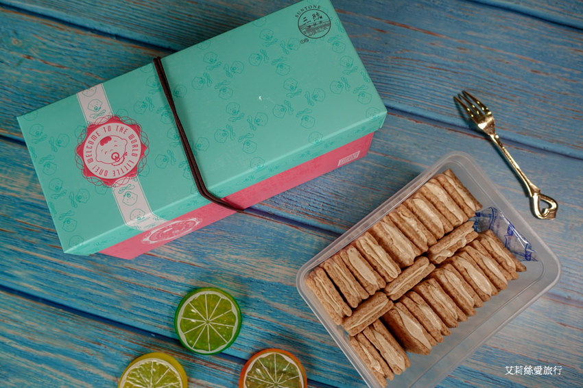 三統漢菓子 燕麥高纖奶霜蛋糕 獨特細緻奶霜搭配燕麥蛋糕 彌月試吃團購甜點推薦 - 艾莉絲愛旅行