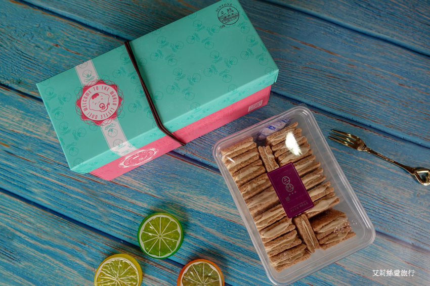 三統漢菓子 燕麥高纖奶霜蛋糕 獨特細緻奶霜搭配燕麥蛋糕 彌月試吃團購甜點推薦 - 艾莉絲愛旅行