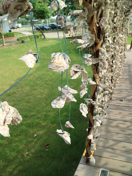 聚竹蚵地景藝術：【高雄旅遊】讓愛與祝福"聚"在一起，竹蚵地景藝術