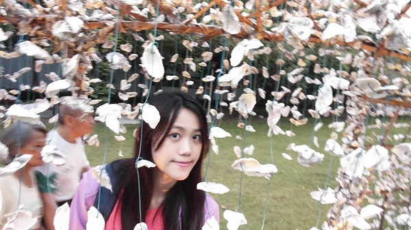 聚竹蚵地景藝術：【高雄旅遊】讓愛與祝福"聚"在一起，竹蚵地景藝術