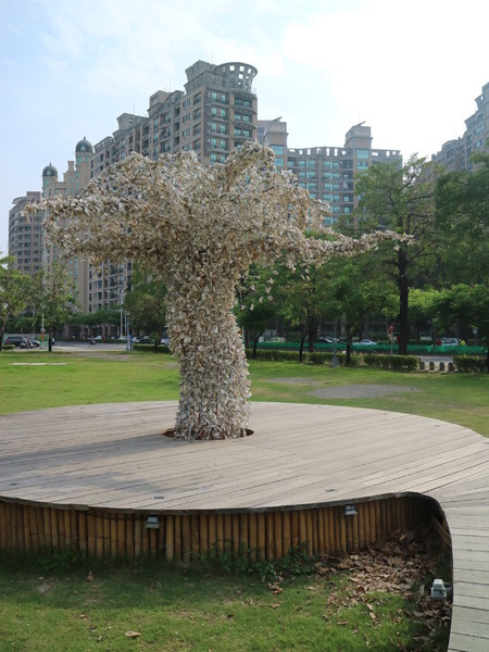 聚竹蚵地景藝術：【高雄旅遊】讓愛與祝福"聚"在一起，竹蚵地景藝術