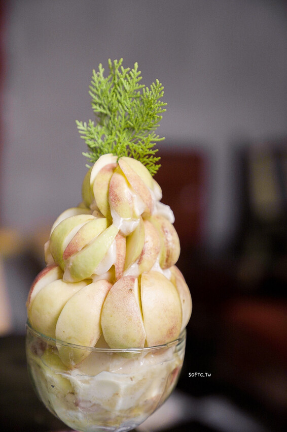 宜蘭礁溪咖啡廳推薦「定邦咖啡」季節限定巨無霸水蜜桃冰!