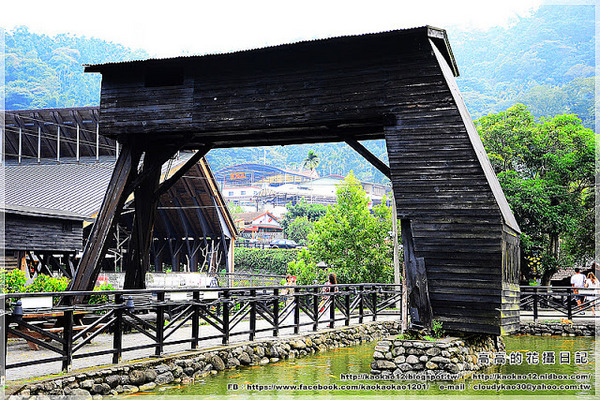 車埕木業館：【南投】水里鄉。車埕木業展示館 ＆ 貯木池與天車