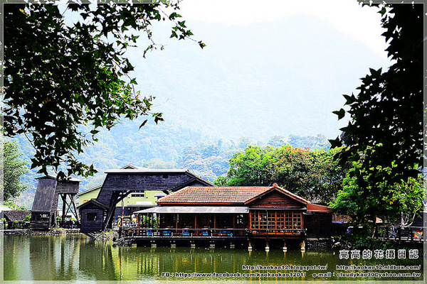 車埕木業館：【南投】水里鄉。車埕木業展示館 ＆ 貯木池與天車
