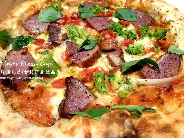 Tino's Pizza Café堤諾比薩(台北信義誠品店)：【口碑好好吃】服務好，餐點也不錯 ✿✿ Tino's Pizza Café堤諾比薩(台北信義誠品店) ✿✿（完整菜單）
