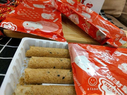 【送禮首選】 喜年來蛋捲 2020年節禮盒︱Hello Kitty芝麻蛋捲 大、小朋友都愛吃 ︱送禮送到心坎裡