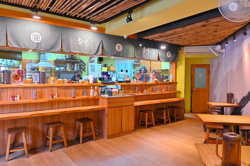 台中市北區台中北區美食推薦 7種湯頭12小時熬煮 特盛大肉量好滿足 洋食風季節拉麵推薦/盡心亭拉麵