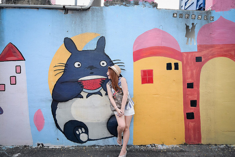 【嘉義遊記】龍猫主題彩繪村。南崙彩繪村/北崙子彩繪村/埤子彩繪村