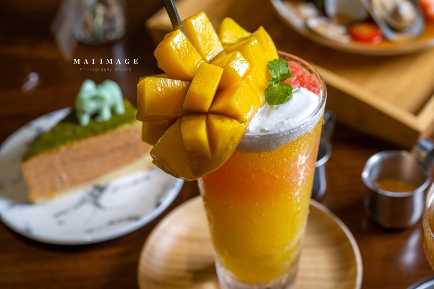 你絕對沒吃過的泰新鮮SEAFOOD涼麵、泰式奶茶千層蛋糕,今年夏天『好咖』給你滿滿的泰味~『好咖Howcup』中原大學美食