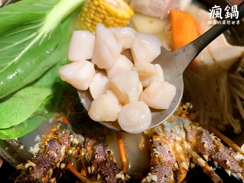 這間火烤兩吃肉盤超大CP值高,瘋寶箱龍蝦海陸鍋超有創意開鍋送戒指,自助吧通通吃到飽,壽星有送生日禮物,貓咪機器人送餐很酷