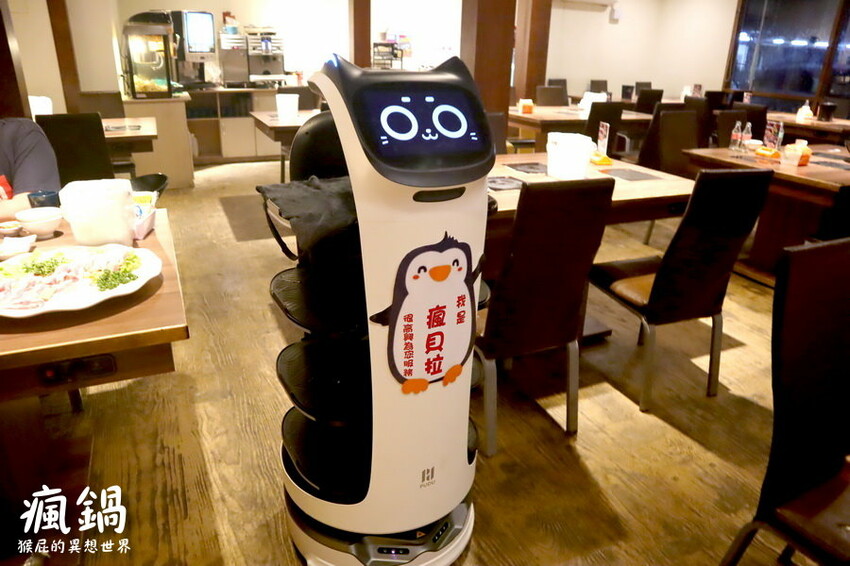 這間火烤兩吃肉盤超大CP值高,瘋寶箱龍蝦海陸鍋超有創意開鍋送戒指,自助吧通通吃到飽,壽星有送生日禮物,貓咪機器人送餐很酷