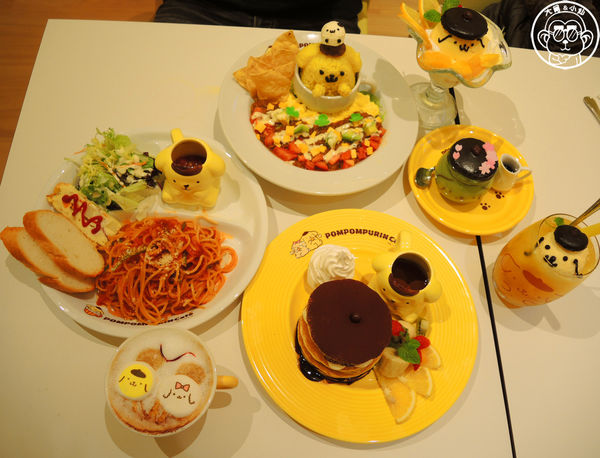 布丁狗餐廳pompompurin cafe：呷飽祙【台北信義･布丁狗餐廳pompompurin cafe】全台首間布丁狗主題餐廳