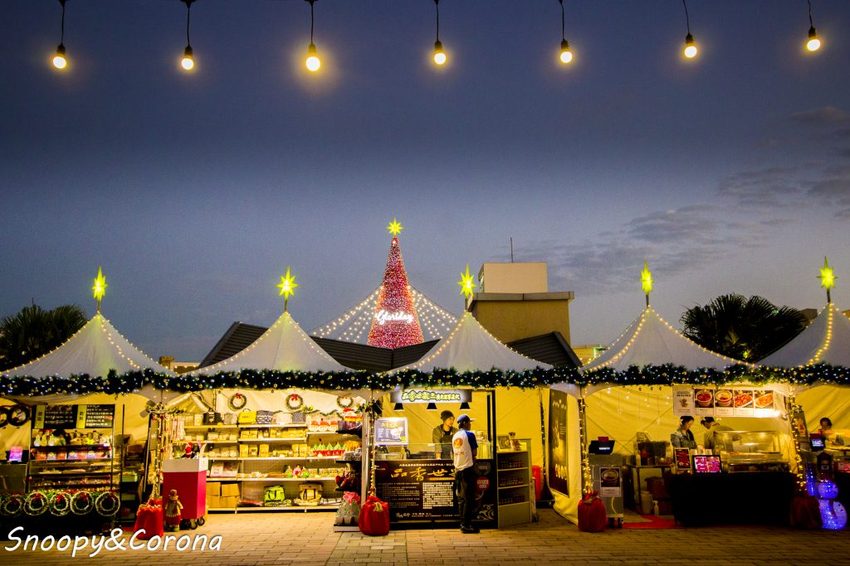 【活動．桃園】華泰名品城聖誕村～穿越的18米華麗聖誕樹、聖誕市集，整點還會浪漫飄雪