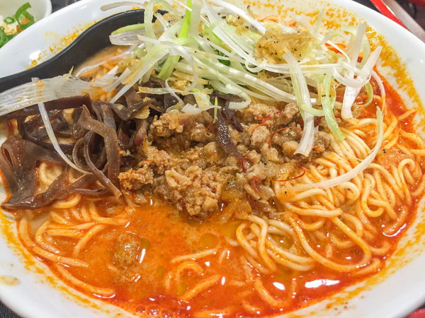 哲麵林森店 - 略像泡麵的辣蝦味噌