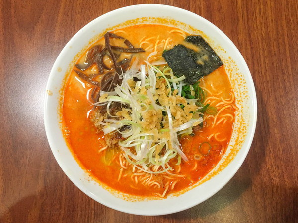 哲麵林森店 - 略像泡麵的辣蝦味噌