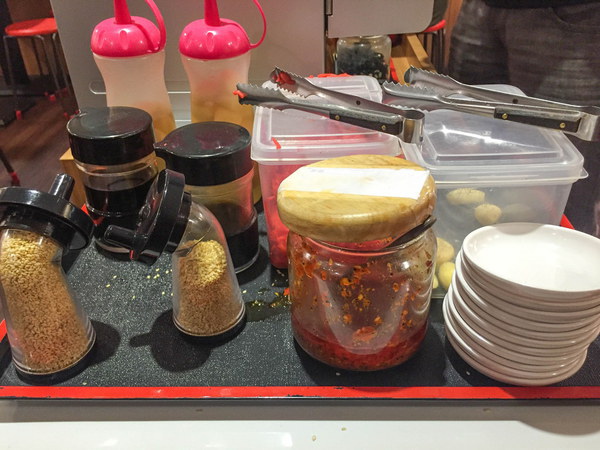 哲麵林森店 - 略像泡麵的辣蝦味噌
