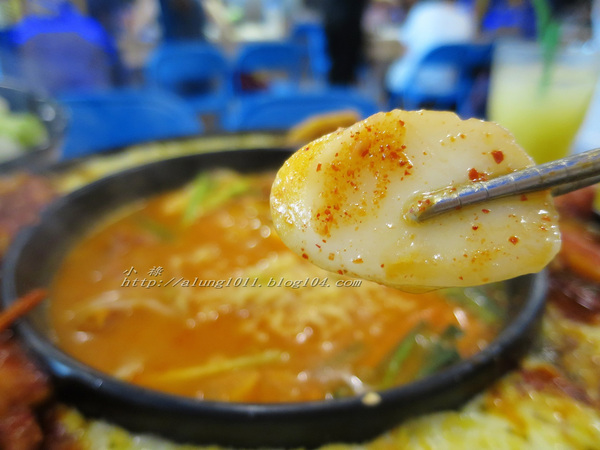 OMAYA春川炒雞(台南永華店)：全新菜色辛普森湯         ..OMAYA春川炒雞 (台南永華店)