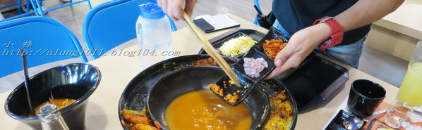 OMAYA春川炒雞(台南永華店)：全新菜色辛普森湯         ..OMAYA春川炒雞 (台南永華店)