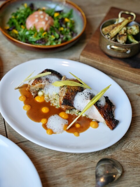 【台中食記】純原木燒烤柴燒特色料理〔 FORE restaurant 〕，fine dining餐點精緻美味，美式鄉村風玻璃屋浪漫約會，還有提供包廂包場服務。